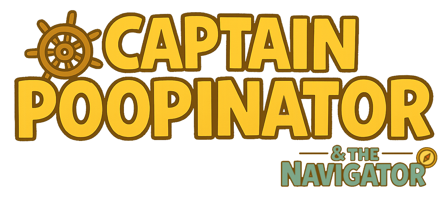 Captain Poopinator Logo